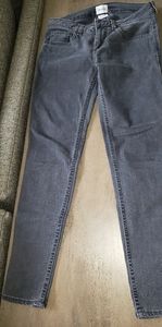 RVCA Worn black denim.